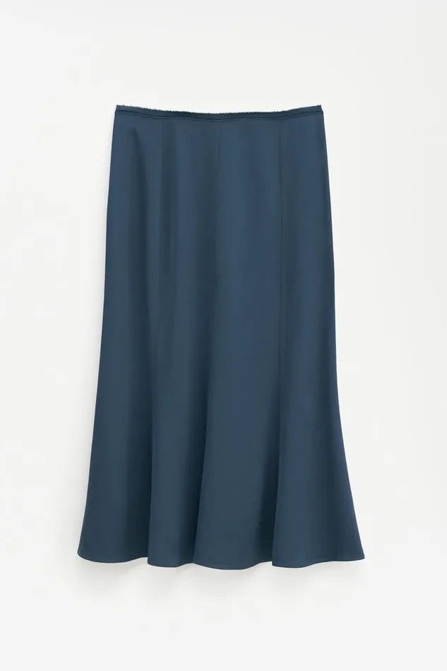 Women Satin Skirt Dawn Blue Filippa K Skirts