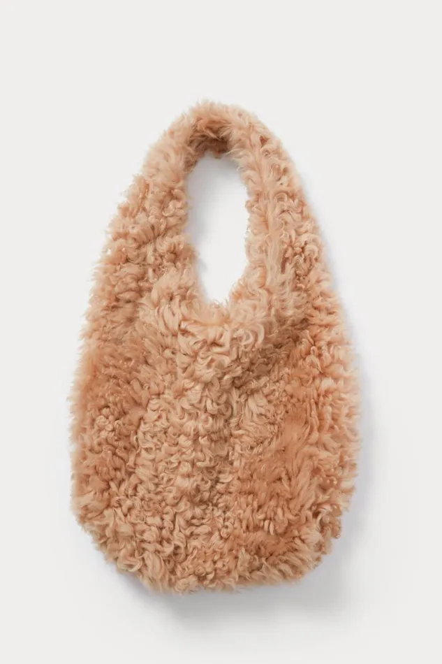 Women Scarves Hats Rachel Comey Shearling Beanie Olive