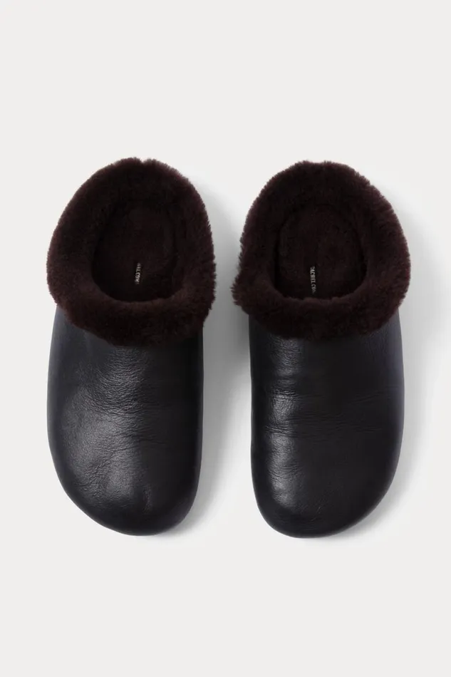 Women Scarves Hats Rachel Comey Shearling Beanie Olive