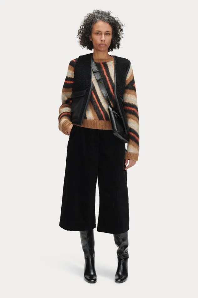 Women Scarves Hats Rachel Comey Shearling Beanie Olive
