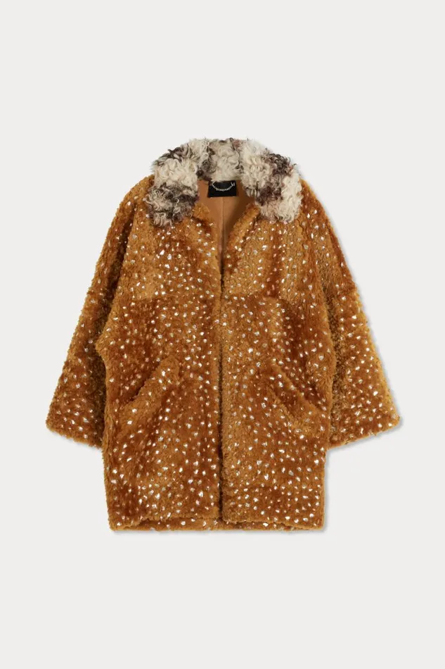 Women Scarves Hats Rachel Comey Shearling Beanie Olive