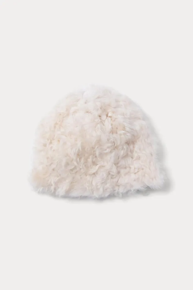 Women Scarves Hats Rachel Comey Shearling Beanie Olive
