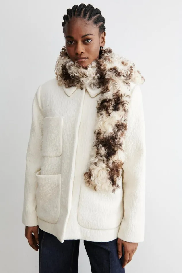 Women Scarves Hats Rachel Comey Suki Scarf Marble
