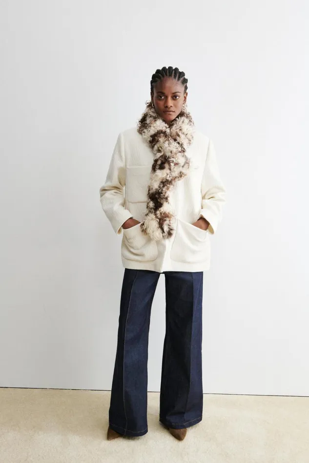 Women Scarves Hats Rachel Comey Suki Scarf Marble