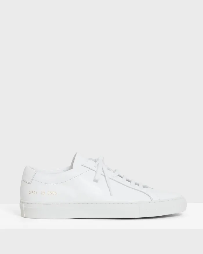 Women Shoes Theory Common Projects Original Achilles Sneakers White