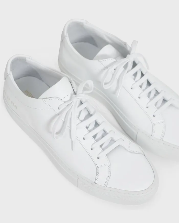Women Shoes Theory Common Projects Original Achilles Sneakers White