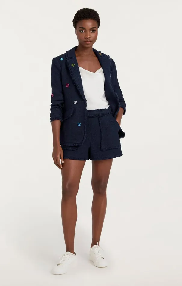 Women Shorts Cinq Sept Allen Short Navy