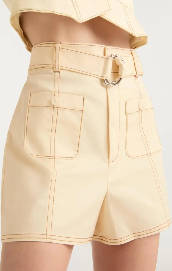 Women Shorts Cinq Sept Hayes Short Gardenia