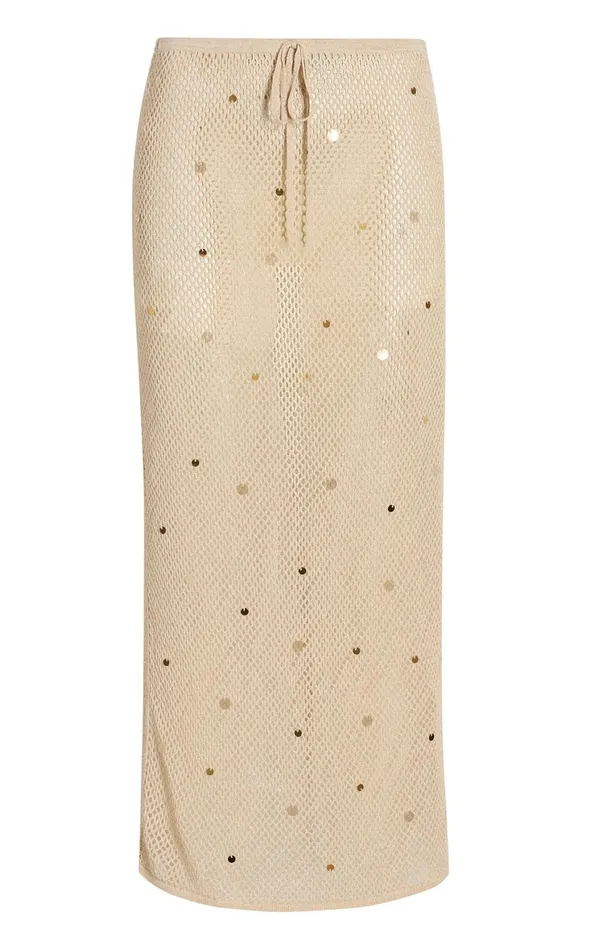 Women Skirts Cinq Sept Briar Skirt Naturalgold
