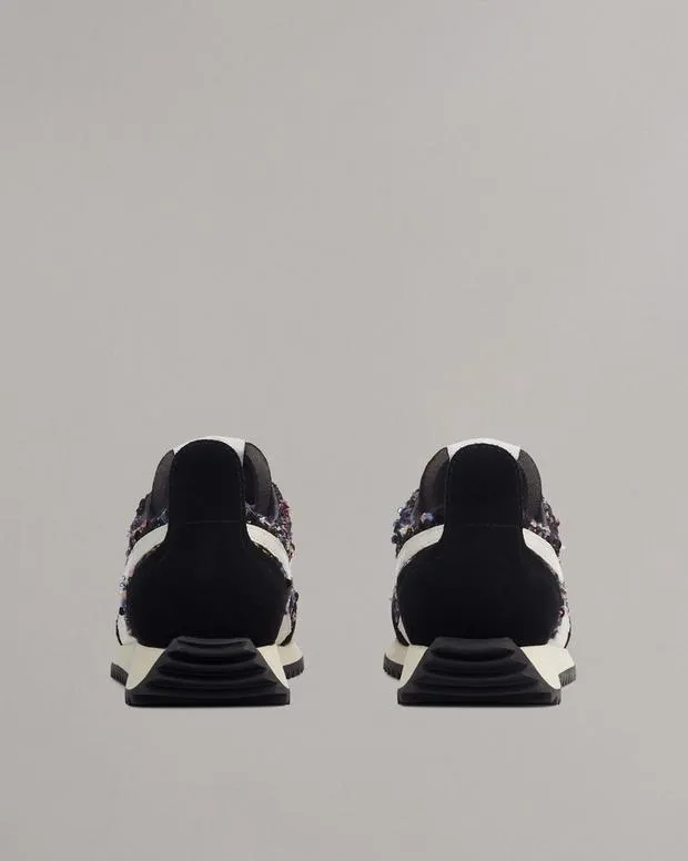 Women Sneakers Rag and Bone Retro Runner Sneaker Black Multi