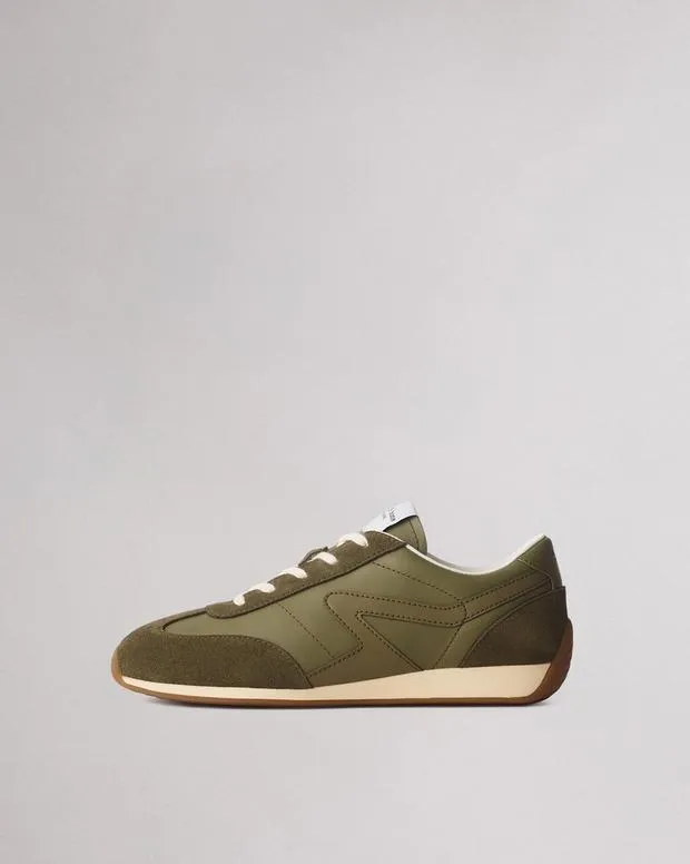 Women Sneakers Rag and Bone Slim Retro Runner Sneaker Martini Olive