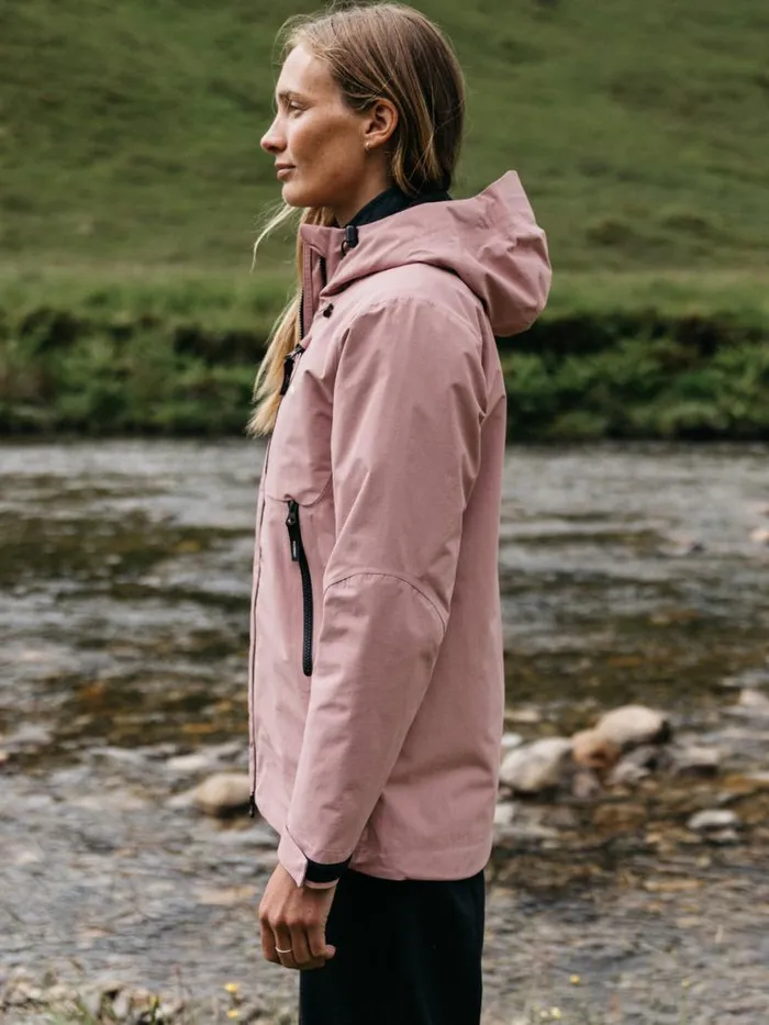 Women Stormbird Waterproof Jacket Heather Mist Finisterre Jackets Coats and Gilets Women Stormbird Waterproof Jacket Heather Mist Finisterre Jackets Coats and Gilets