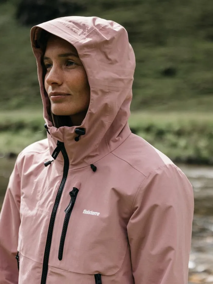 Women Stormbird Waterproof Jacket Heather Mist Finisterre Jackets Coats and Gilets Women Stormbird Waterproof Jacket Heather Mist Finisterre Jackets Coats and Gilets