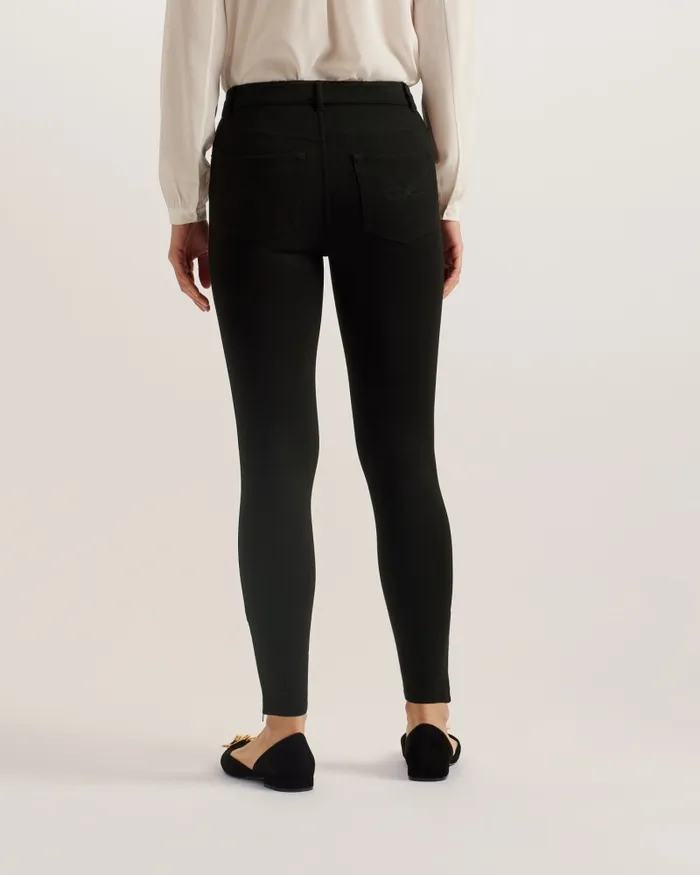 Women STRENTI 8211 Skinny Zip Cuff Ponti Jeggings Black Ted Baker Trousers and Shorts Women STRENTI 8211 Skinny Zip Cuff Ponti Jeggings Black Ted Baker Trousers and Shorts