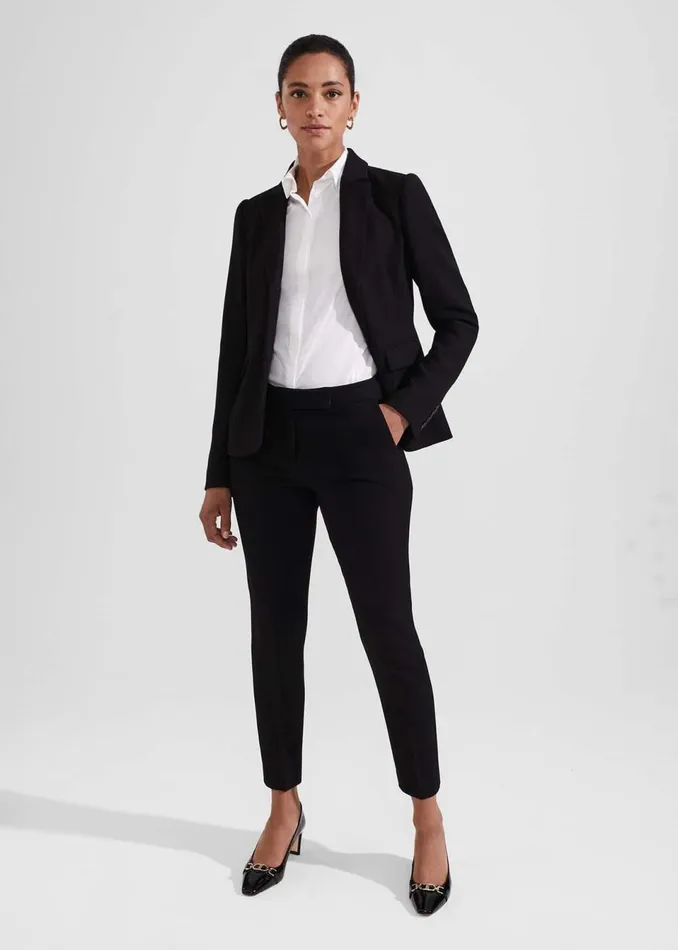 Women Suits and CoOrds Hobbs Petite Charley Trousers Black