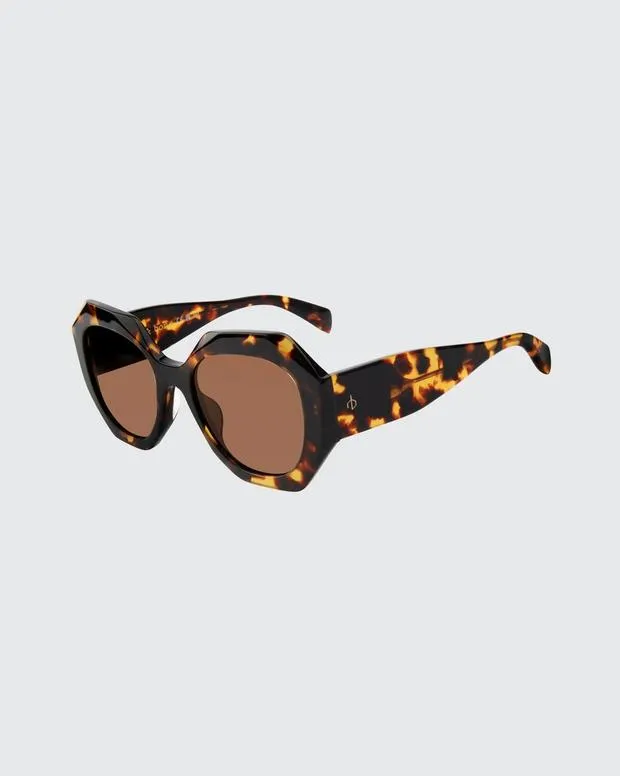 Women Sunglasses Rag and Bone Brandi Havana