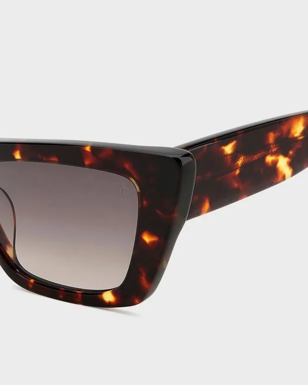 Women Sunglasses Rag and Bone Delphine Havana