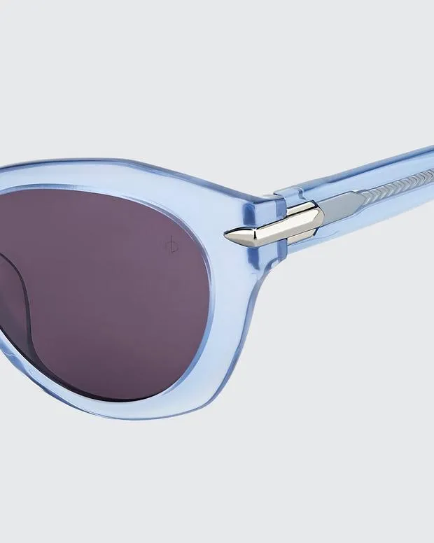 Women Sunglasses Rag and Bone Lily Blue