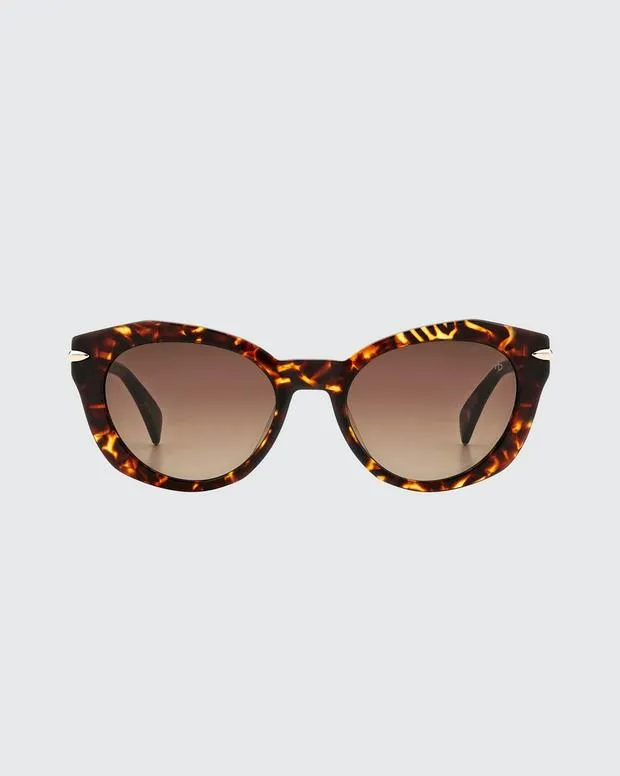 Women Sunglasses Rag and Bone Lily Havana