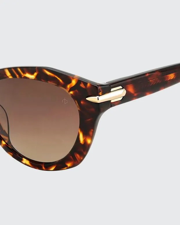 Women Sunglasses Rag and Bone Lily Havana