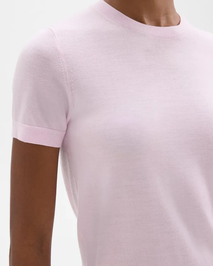 Women Sweaters Cardigans Theory Sweater Tee In Regal Wool Bloom