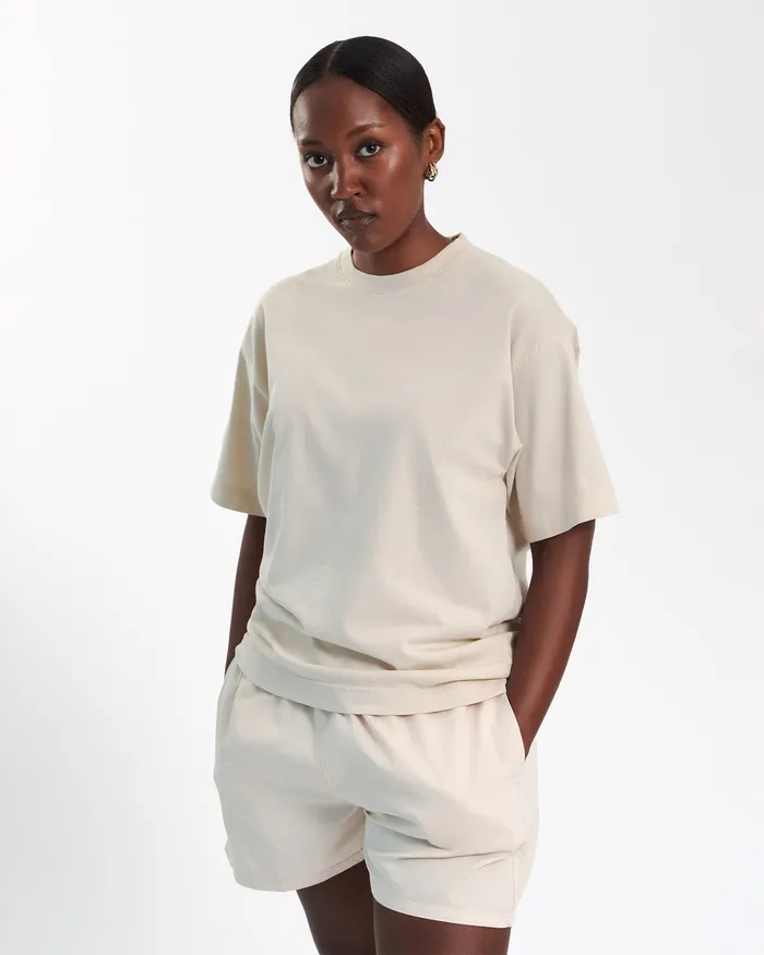 Women TShirts Colorfulstandard Oversized Organic TShirt 8211 Heather Grey
