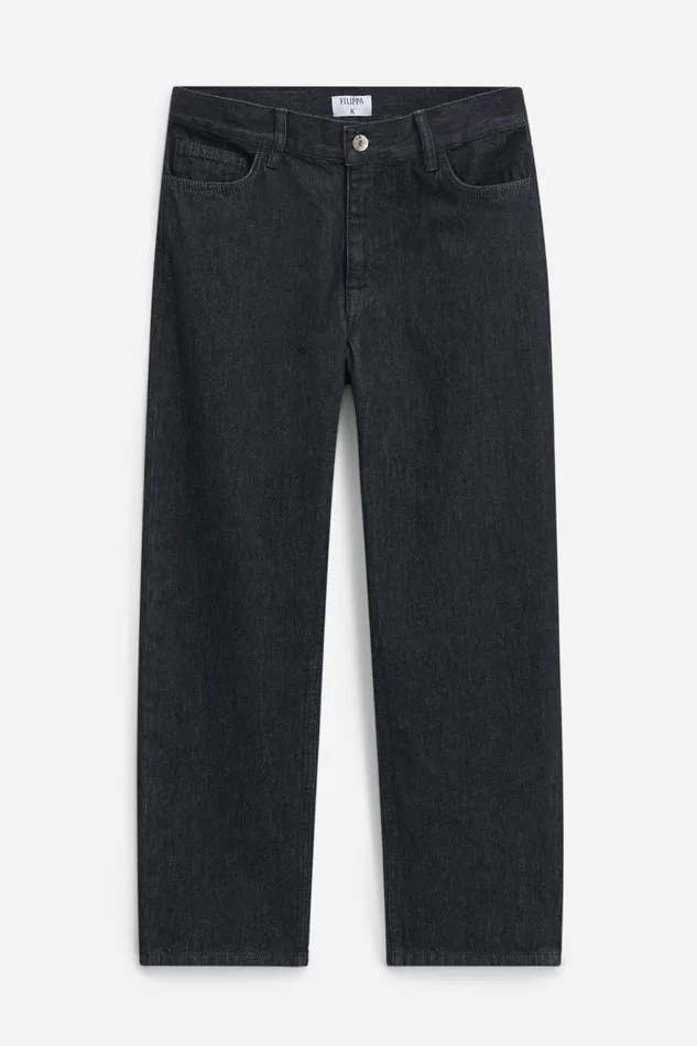 Women Tapered Jeans Black Wash Filippa K Jeans