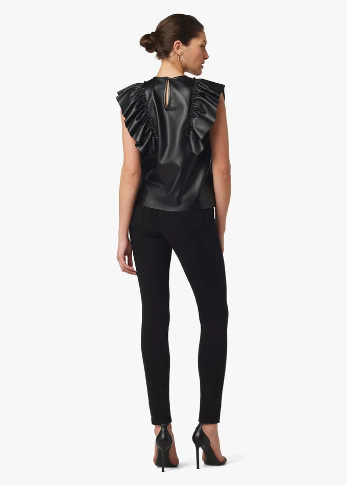 Women THE CHARLIE ANKLE Black Skinny Joe8217s Jeans