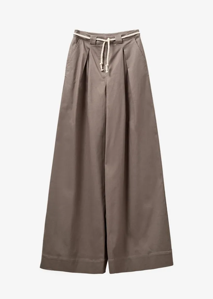 Women The Garment Cassano Wide Pants 8211 Smoke The Frankie Shop Bottoms