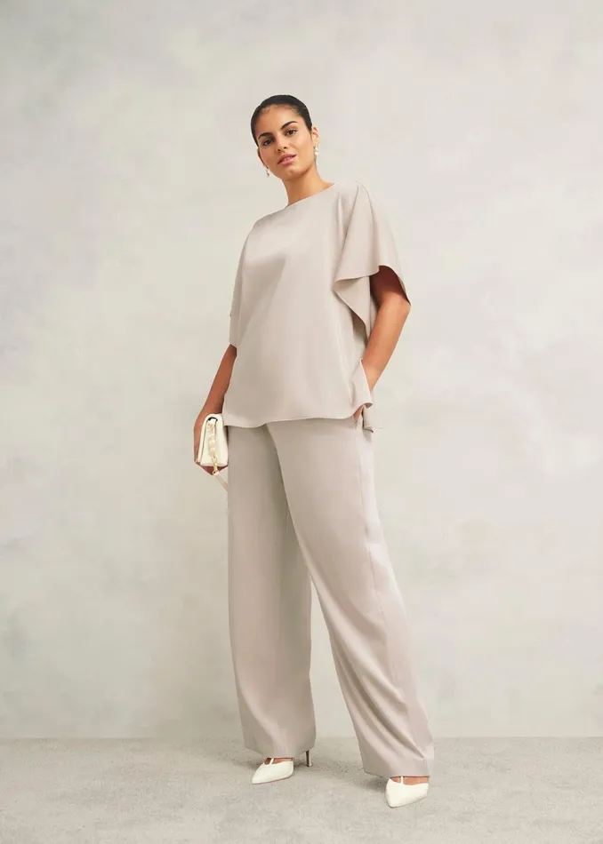 Women Tops Hobbs Delora Blouse Oyster