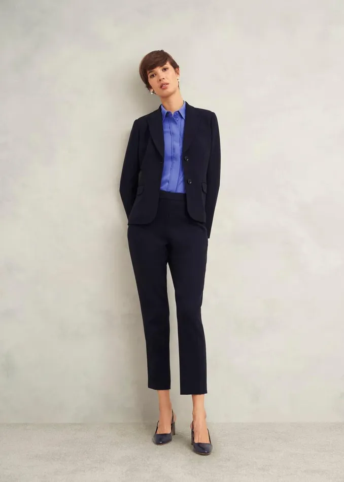 Women Tops Hobbs Jonie Shirt Twilight Blue