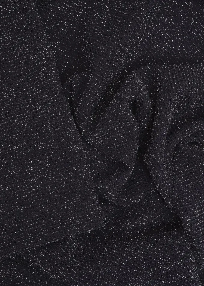 Women Tops Hobbs Tali Sparkle Top Black Silver