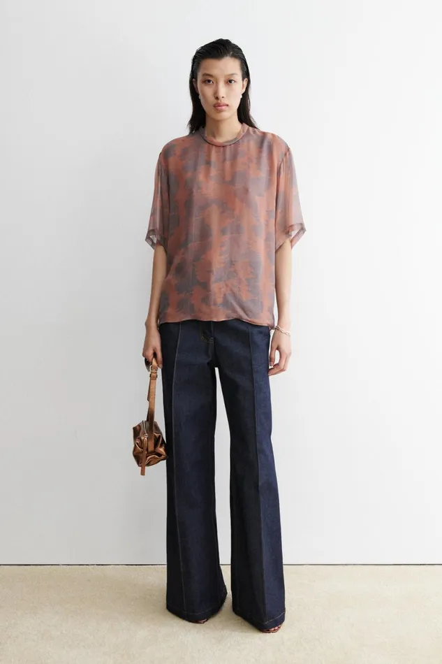 Women Tops Rachel Comey Anaya Top Mocha Women Tops Rachel Comey Anaya Top Mocha