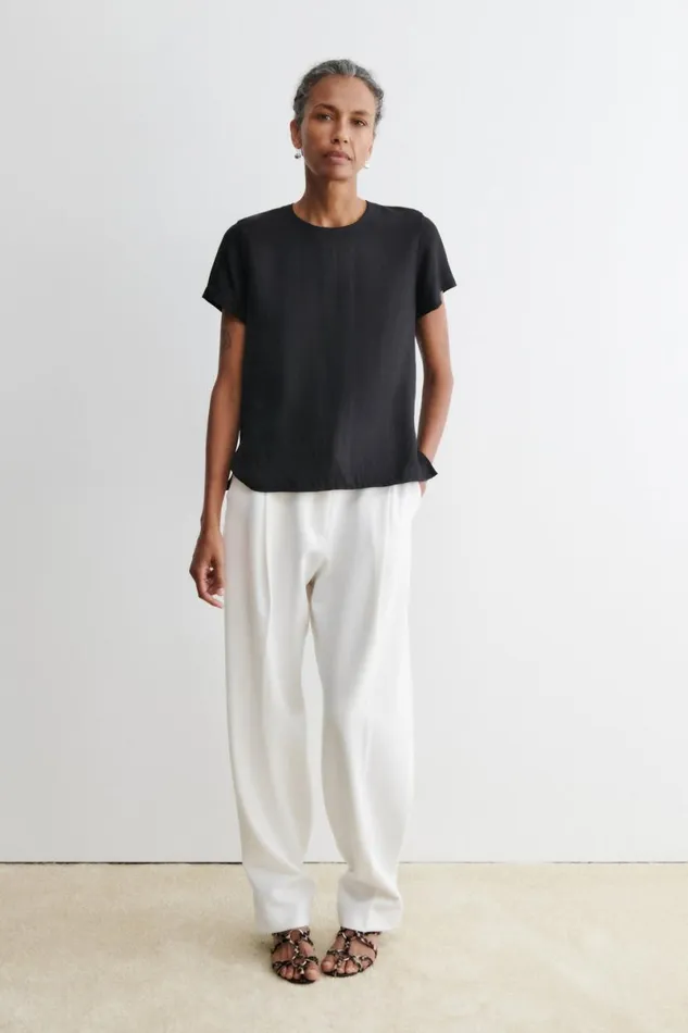 Women Tops Rachel Comey Delmara Top Dove Women Tops Rachel Comey Delmara Top Dove