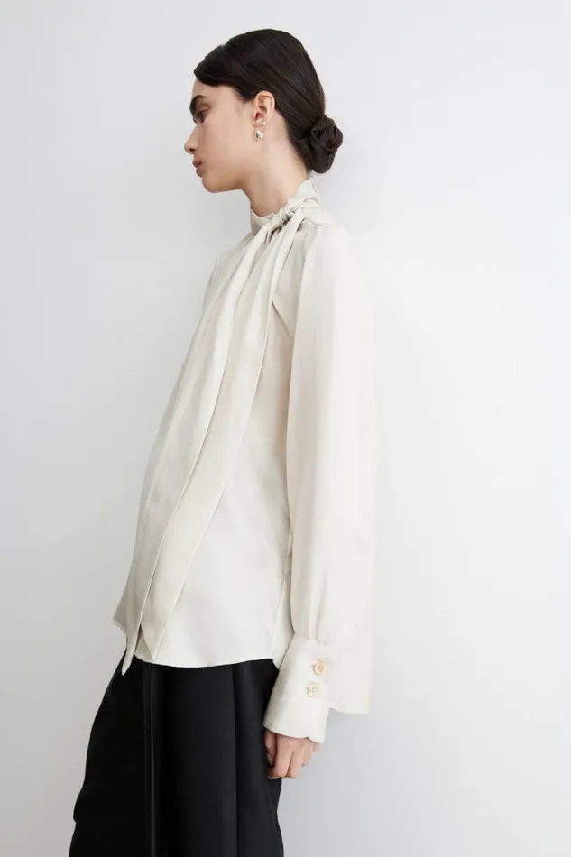 Women Tops Rachel Comey Delmara Top Dove Women Tops Rachel Comey Delmara Top Dove