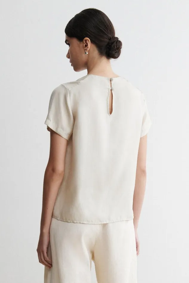 Women Tops Rachel Comey Delmara Top Dove Women Tops Rachel Comey Delmara Top Dove