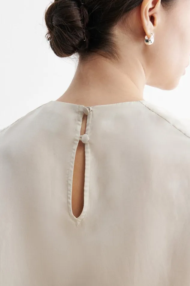 Women Tops Rachel Comey Delmara Top Dove Women Tops Rachel Comey Delmara Top Dove