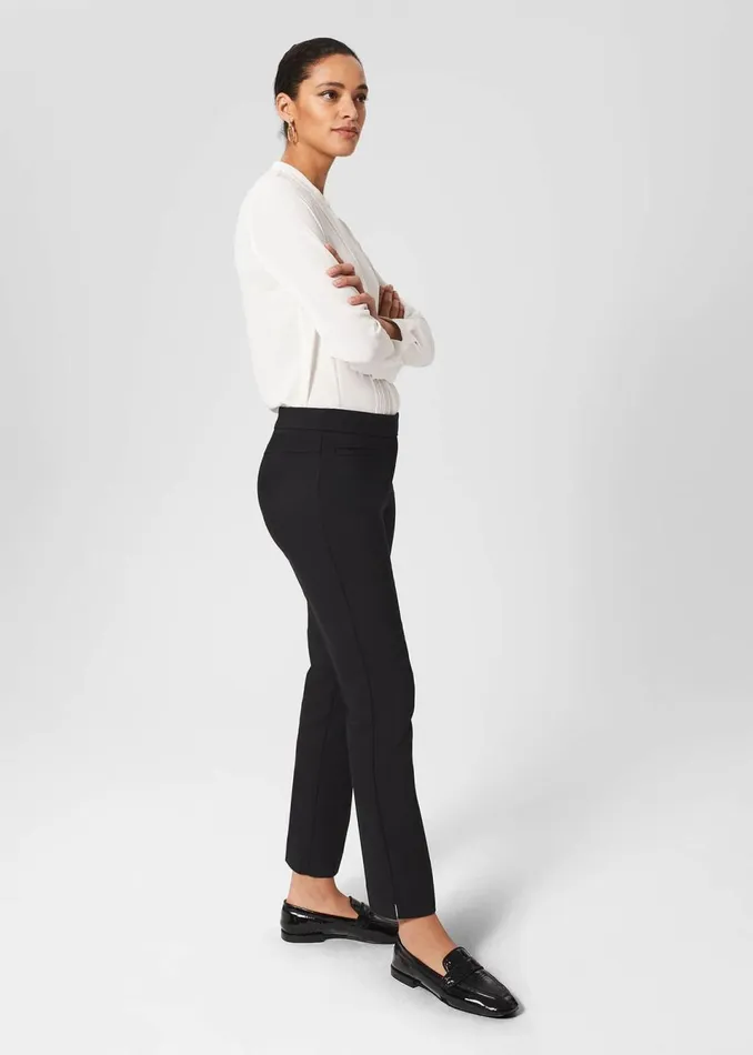 Women Trousers Hobbs Annie Trousers Black