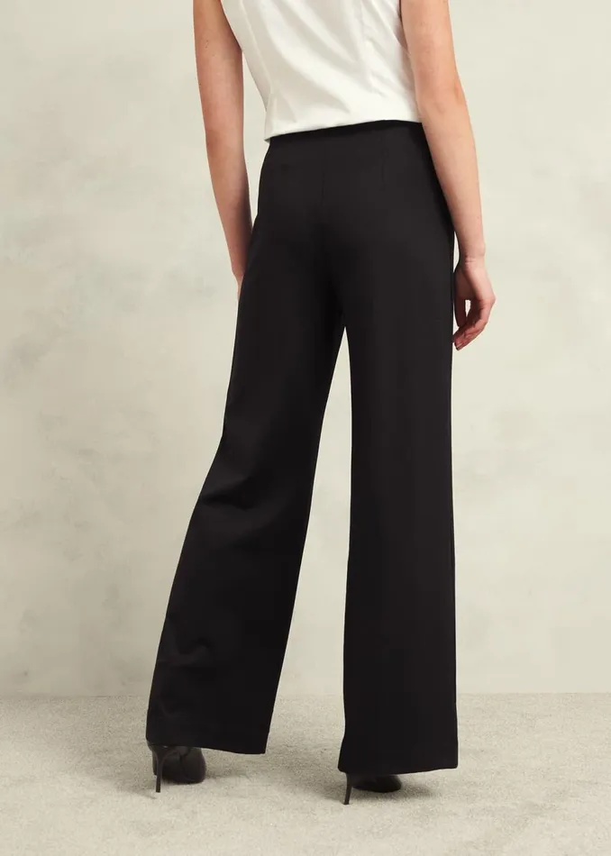 Women Trousers Hobbs Prim Trousers Black