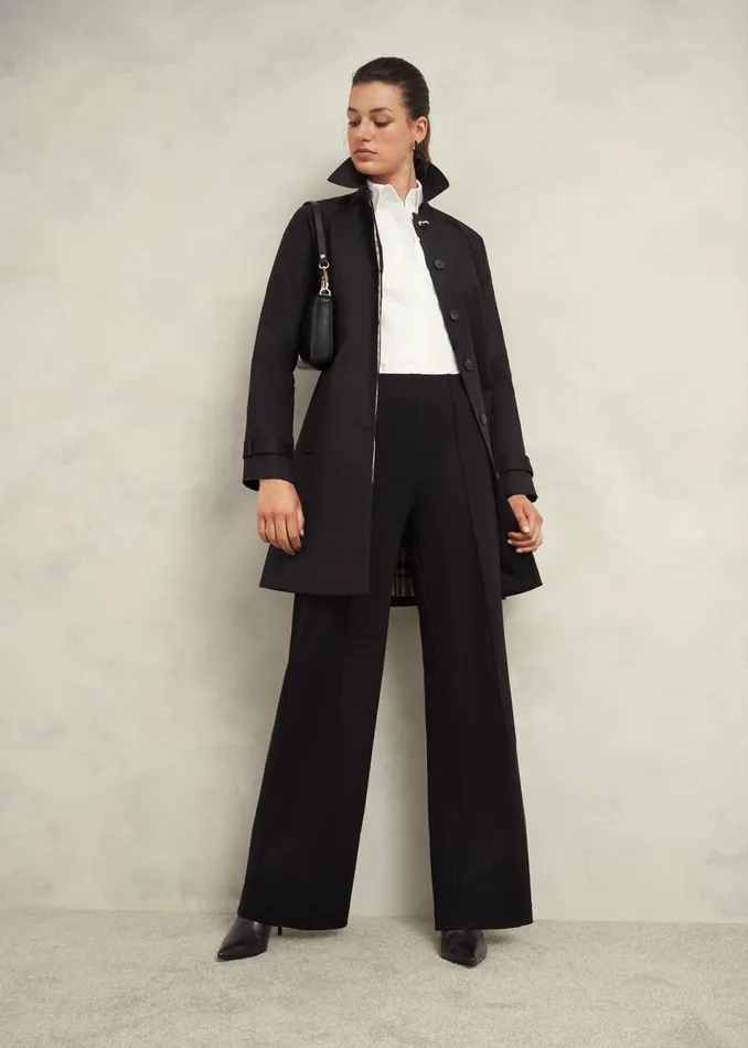 Women Trousers Hobbs Prim Trousers Black