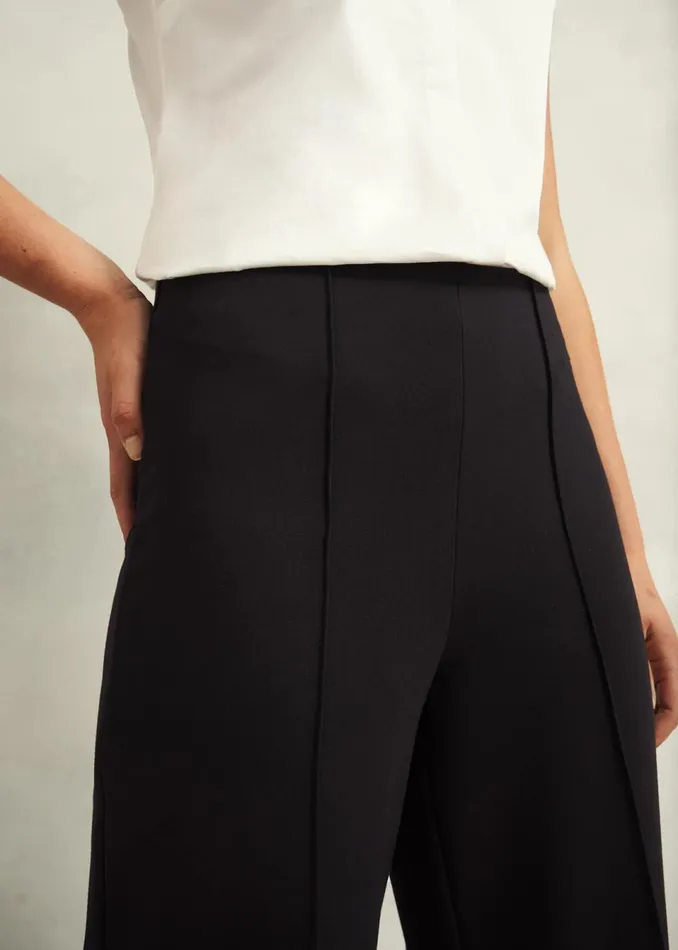 Women Trousers Hobbs Prim Trousers Black