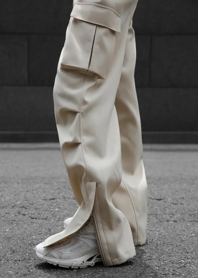 Women Valo Cargo Pants 8211 Beige The Frankie Shop Bottoms