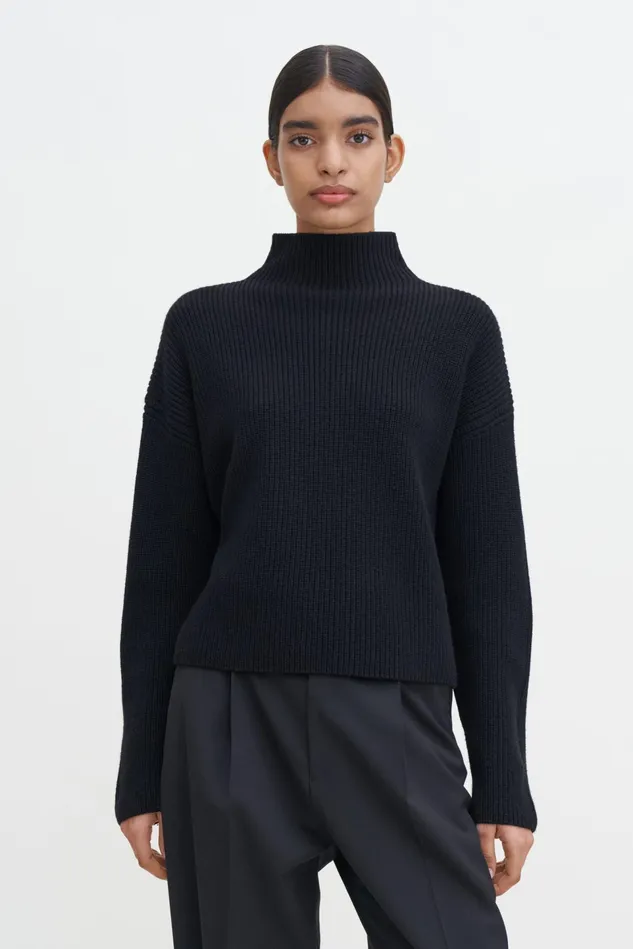 Women Willow Sweater Black Filippa K Knitwear