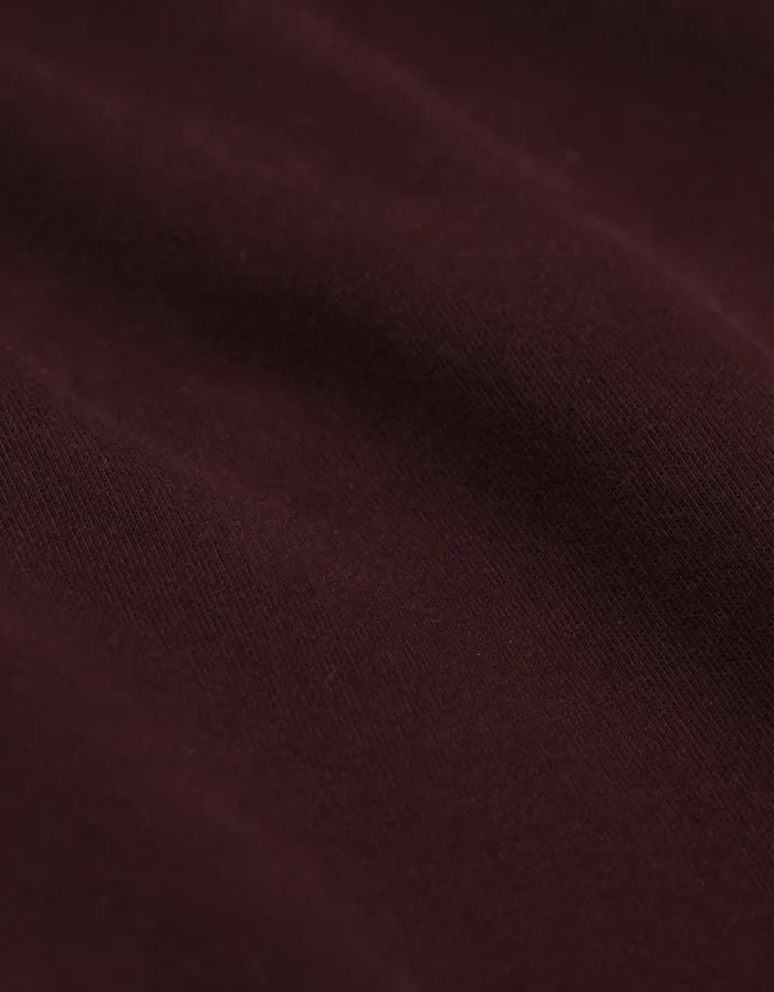 Women Women Classic Organic Crew 8211 Oxblood Red Crewneck Sweatshirts Colorfulstandard