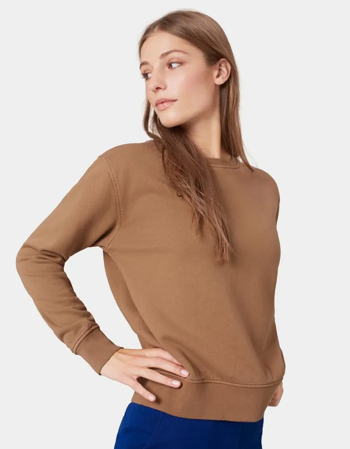 Women Women Classic Organic Crew Soft Lavender Colorful Standard Crewneck Sweatshirts