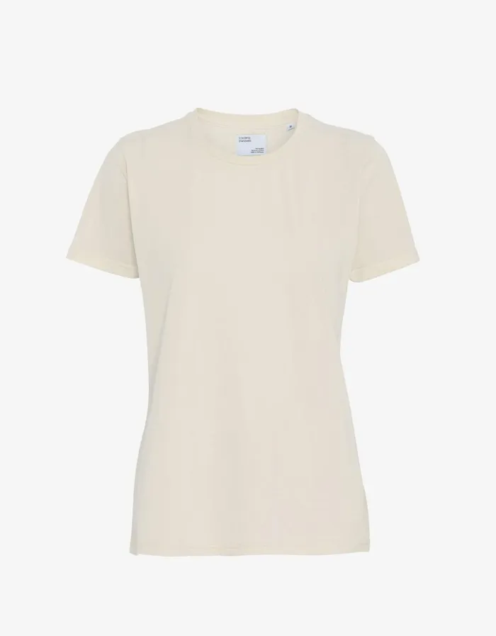 Women Women Light Organic Tee Ivory White Colorful Standard TShirts