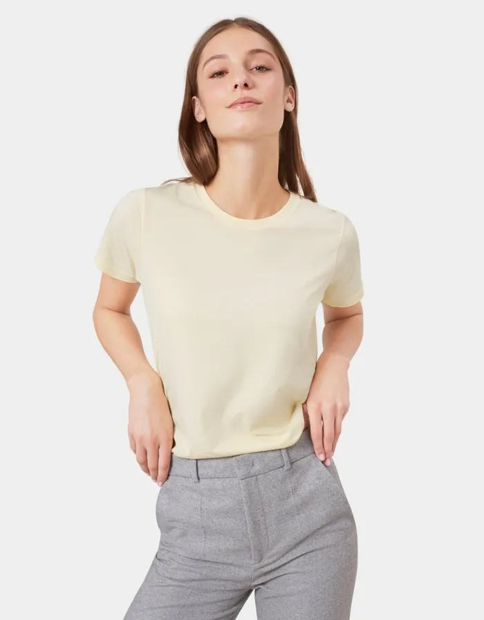 Women Women Light Organic Tee Ivory White Colorful Standard TShirts