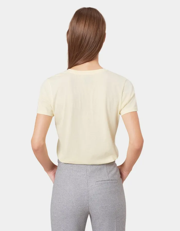 Women Women Light Organic Tee Ivory White Colorful Standard TShirts