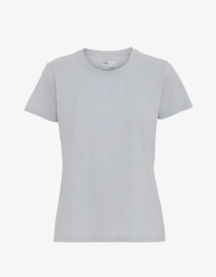 Women Women Light Organic Tee Limestone Grey Colorful Standard TShirts