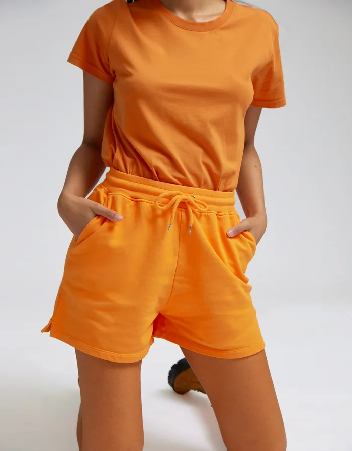 Women Women Organic Sweatshorts 8211 Coffee Brown Shorts Colorfulstandard